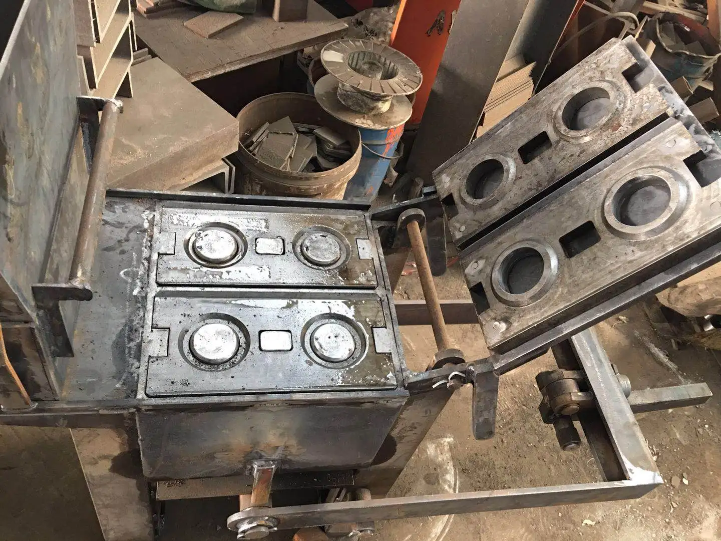 QMR2-40/QMR1-40 manual Interlocking Block Machine(SHENGYA BRAND)