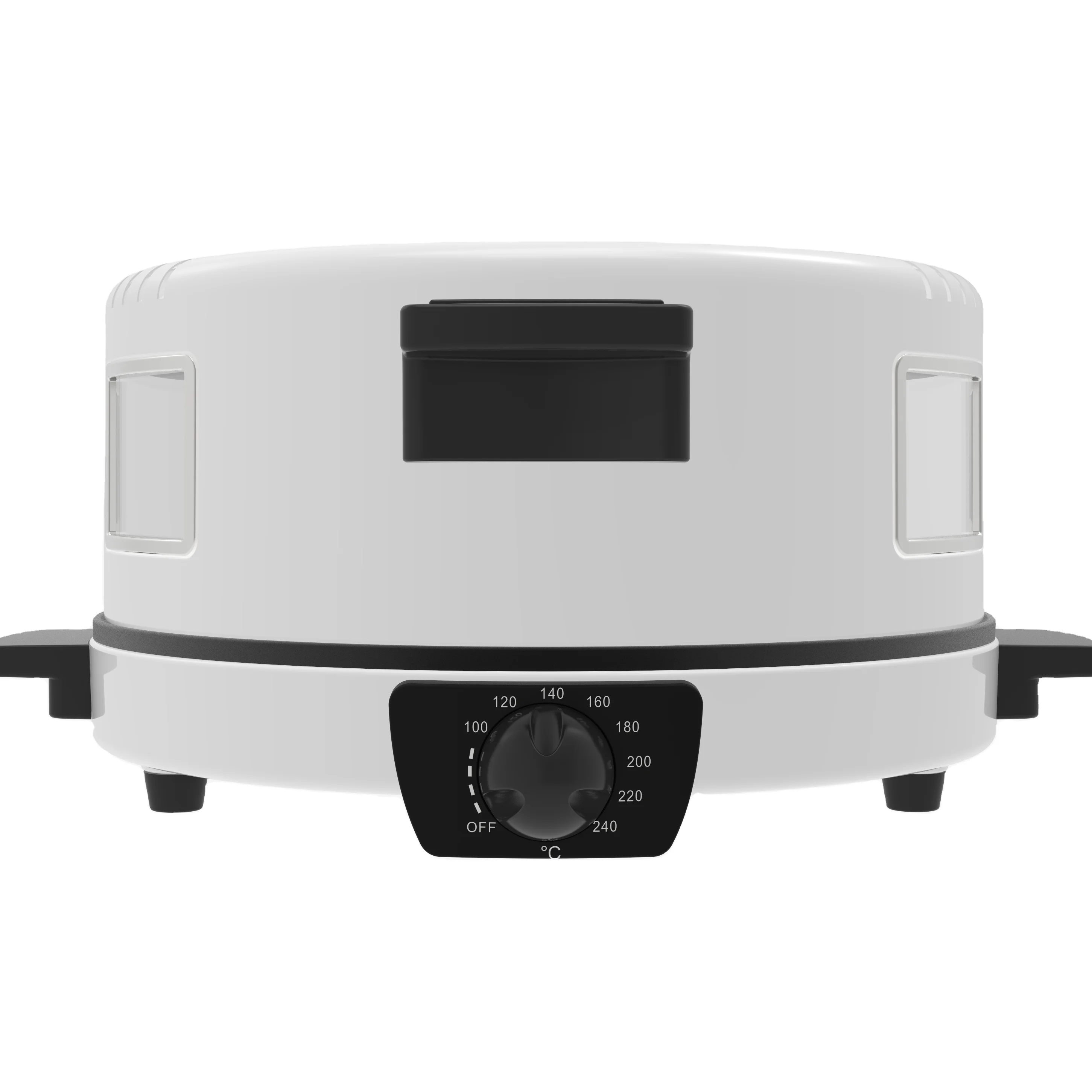 30 40 45 CM big size automatic easy cleaning non stick Pizza oven home Arabic bread maker cooker