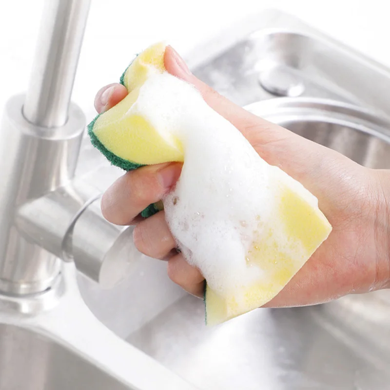 Manufacturer 3 in 1 Kitchen Scources/sponge scrubber kitchen cleaning set