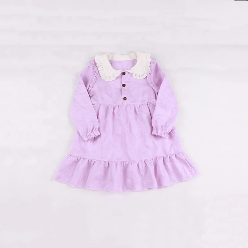 casual dresses for girls kids teenage fall clothing full sleeves smocked dress child girls summer party dresses