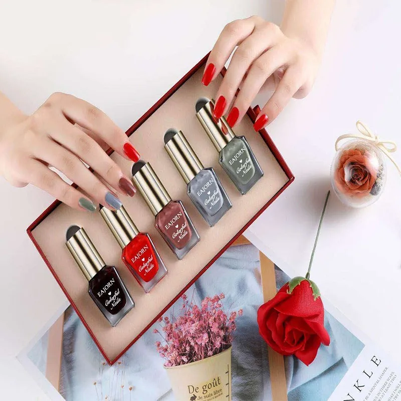 Low MOQ Custom Oil Nail Gel Polish bottle Cosmetics Package Storage Cardboard Drawer Boxes With Paper Sleeve/ Foam/ Eva Insert