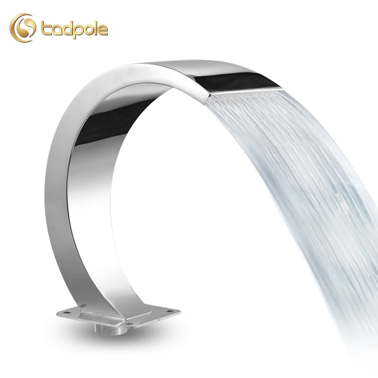 Swimming Pool Spa Waterfall Massage Stainless Steel Fountain Indoor Waterfall