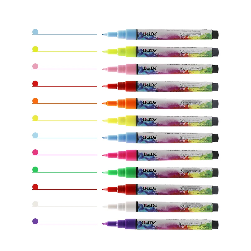 Shenzhen 2023 Manufacture wet erase liquid chalk pen suppliers 1 mm extra fine tip