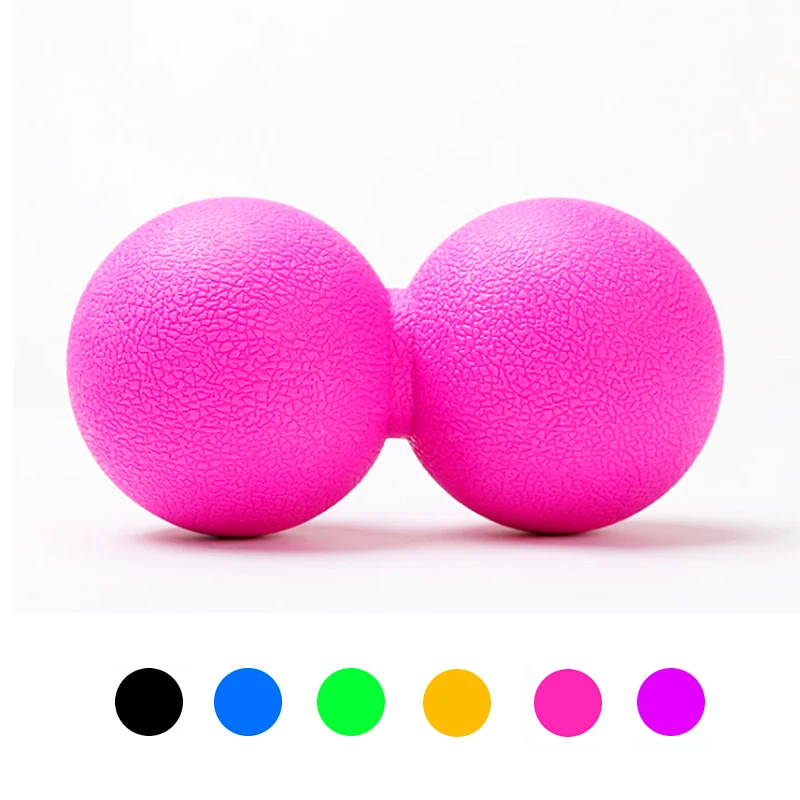 
Fitness Peanut Massage Ball Relaxing Relieve Pain Lacrosse Myofascia Pilates Yoga Gym Fascia Ball Body Exercise Equipment Balls 