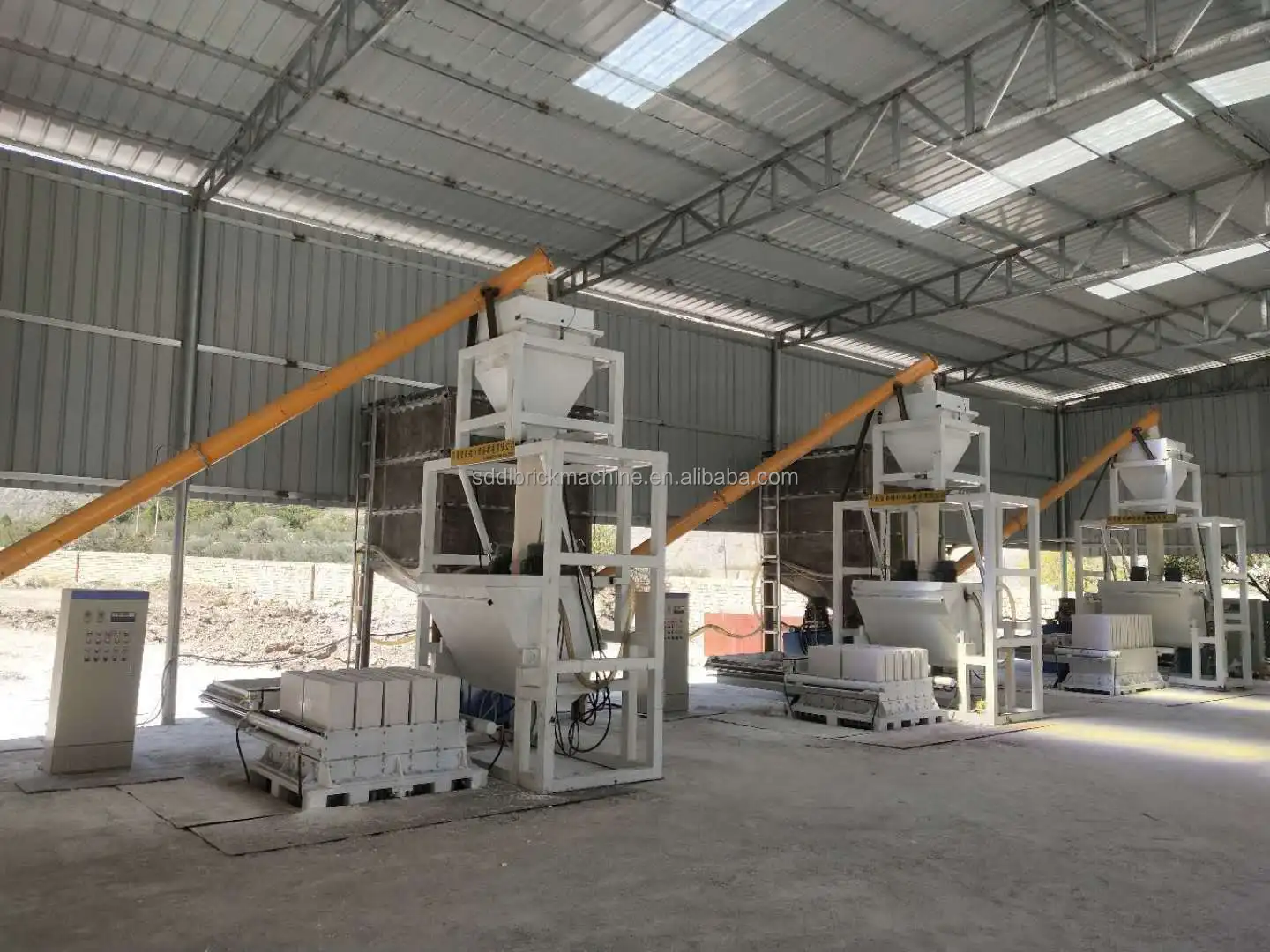 gypsum block making forms/full automatic panel machine/gypsum plaster powder and gypsum block machine/equipment