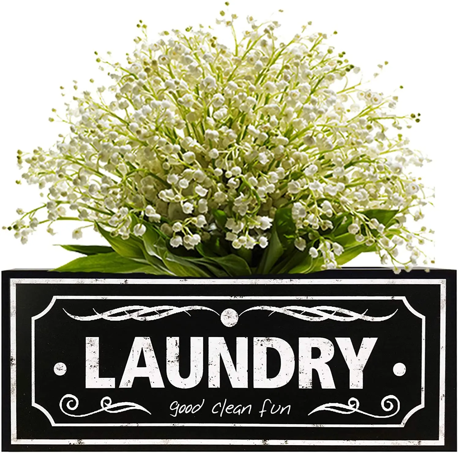 
Laundry Softener Dispenser Cover Dryer Sheets Holder Box Laundry Room Sign 