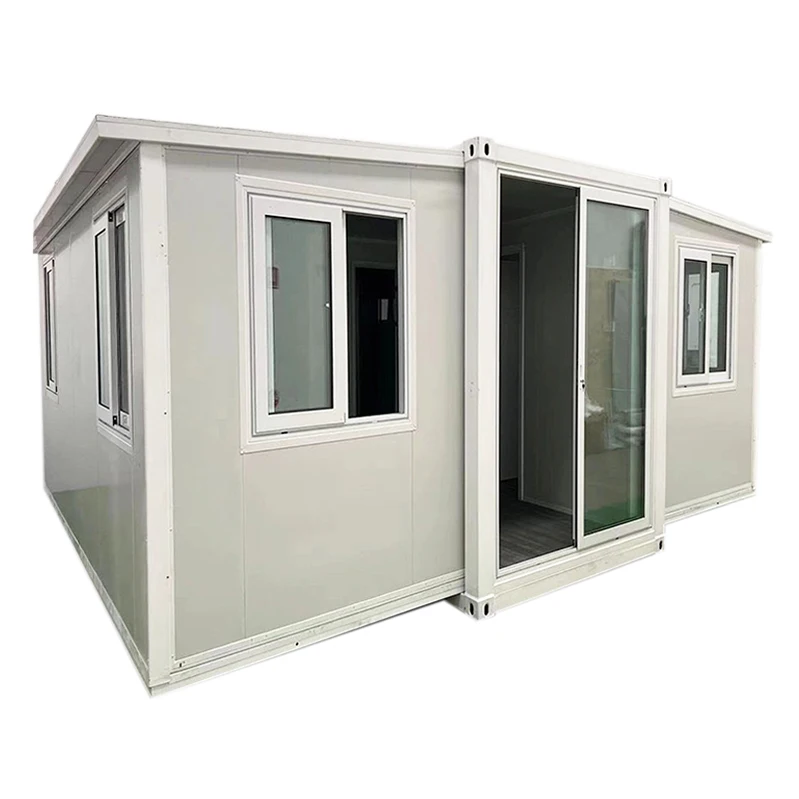 Extended Foldable Prefab Container Homes/40ft Folding Living Container/expandable Cabin Foldable Container House