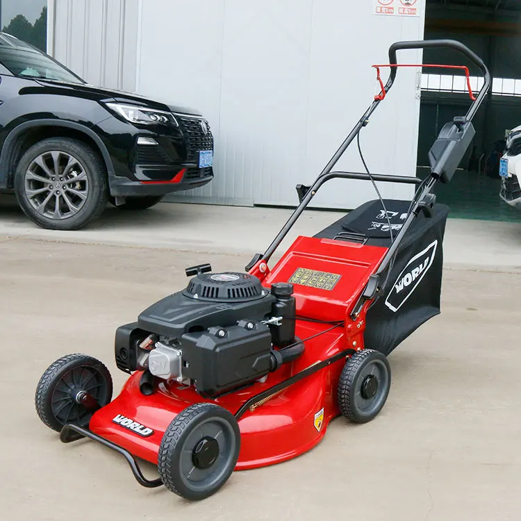 Light Weed Harvester High Power Weeding Gasoline Lawn Mower Hand Push Lawn Mower Trimmer Orchard Self-propelled Lawn Mower