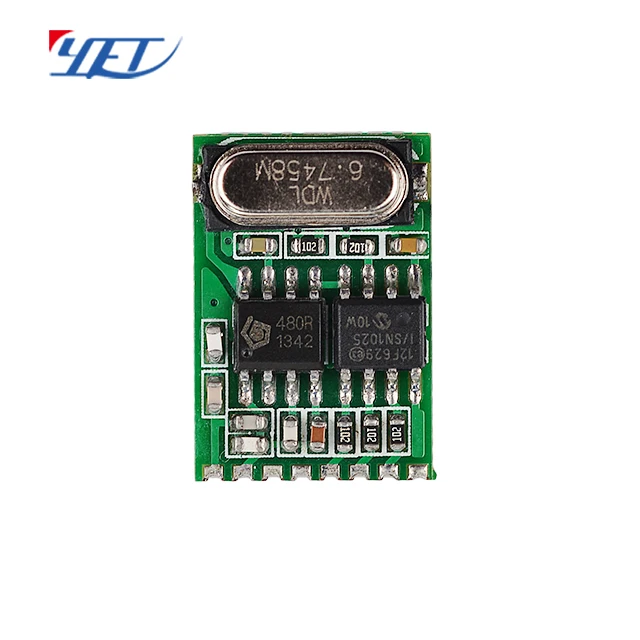 YET215 433mhz learning code remote control wireless receiver module remote control transmitter