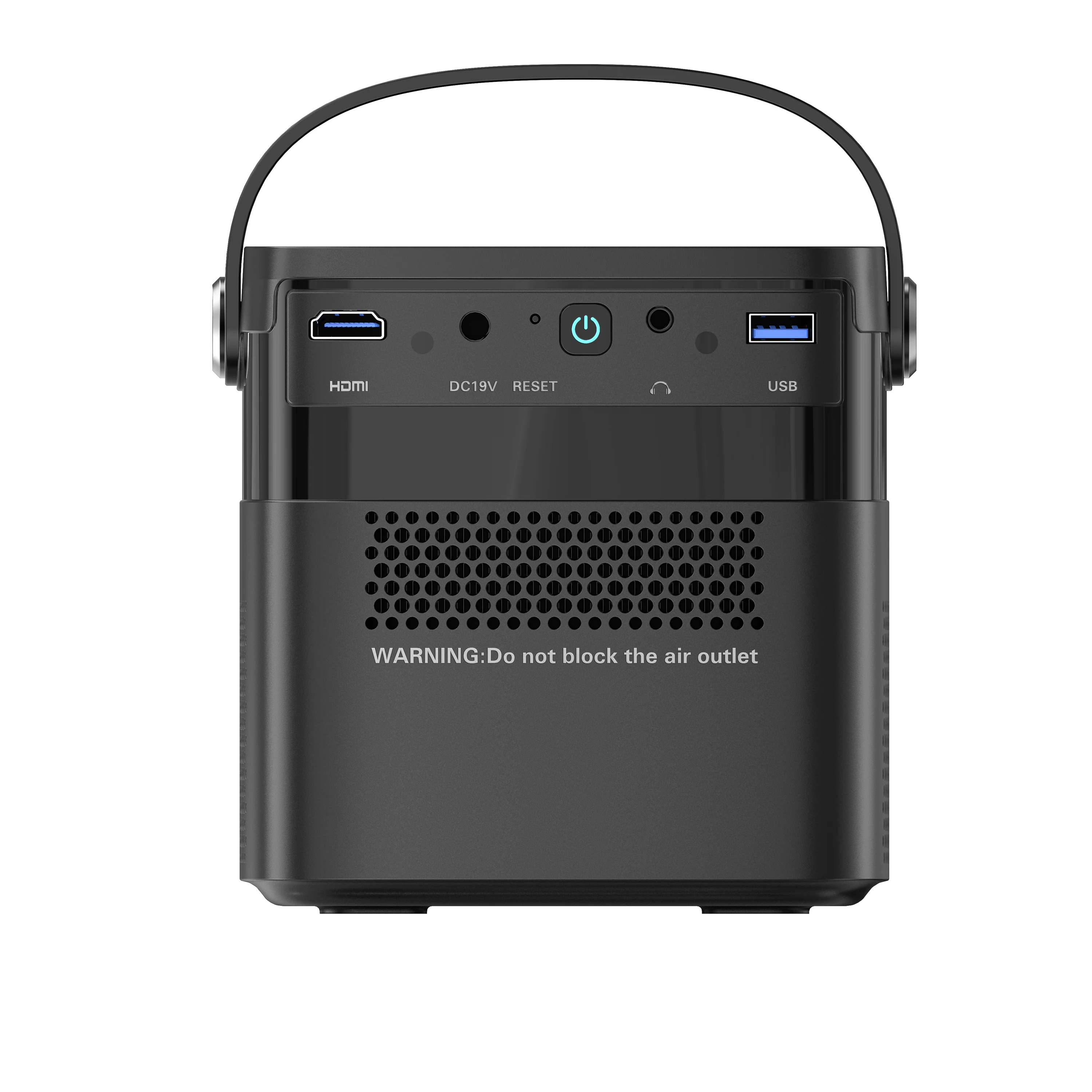 Portable  Google TV Projector 300 ANSI Lumens 2.4+5G Dual-band Wi-Fi 6 BT 5.0 DLP 3D Hologram Projector 4K