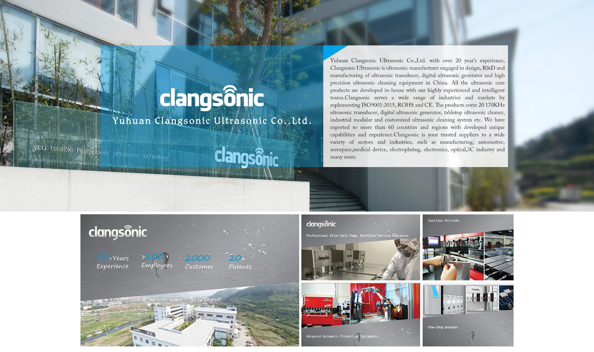 
Clangsonic 68k small ultrasonic piezoelectric transducer 