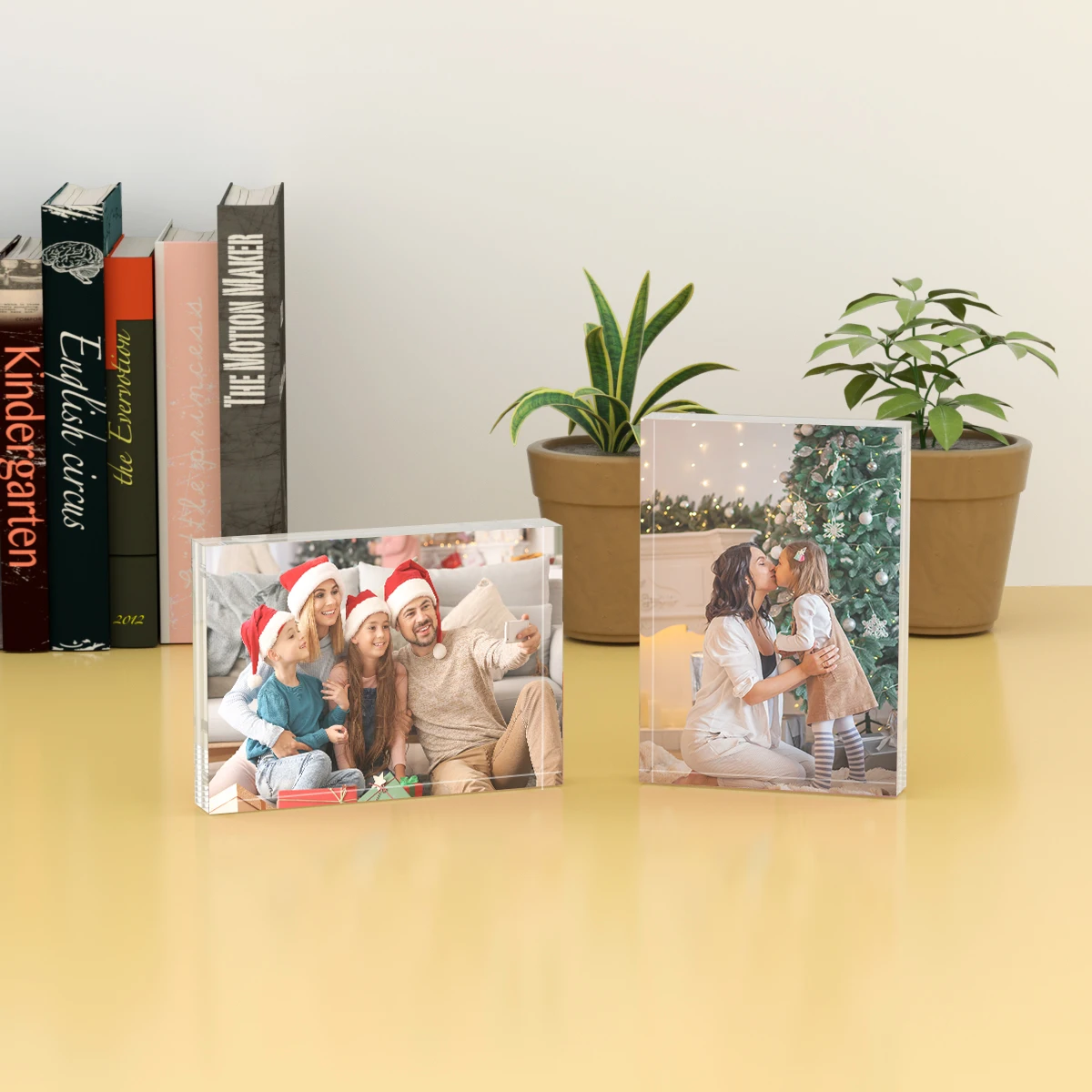 Оптовая продажа, акриловые квадратные рамки, прозрачные магнитные фоторамки, двухсторонние акриловые рамки для картин на заказ