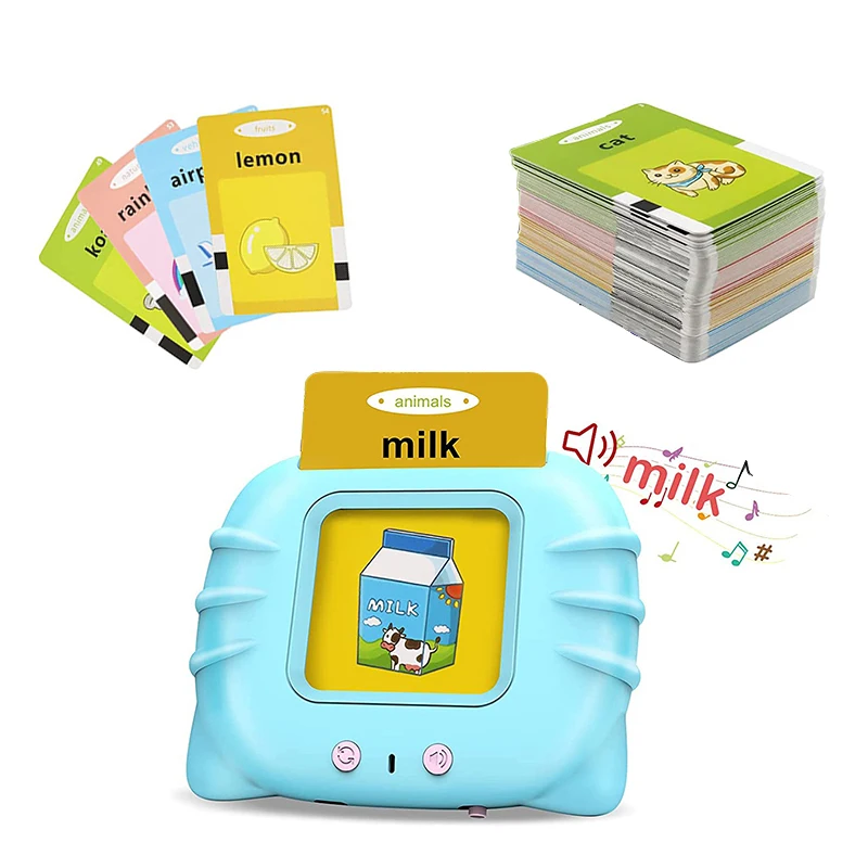 Children Chinese and English vocabulary smart flash card learning toy card learning machine early education educational toys