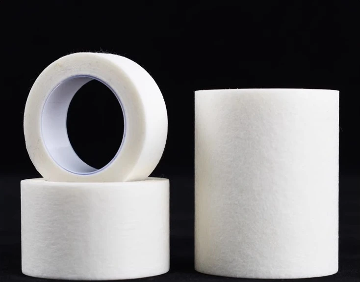 Medical Adhesive Tape PE Breathable Perforate Tape Waterproof Non-woven Surgical Paper Tape CE Resistance Band Cellotape DMT