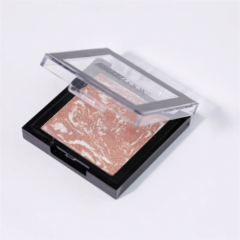Vegan Cosmetics Highlight Powder Shimmer Private Label Face Highlighter Makeup Bronzer Contour Highlighter Palette