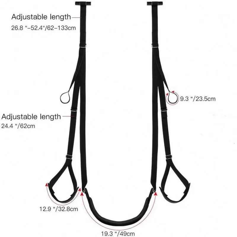 Usa Warehouse Free Shipping Sex Swing Bdsm Restraint Sex Toys For Couple Sex Door Swing Bondage Adult Toys