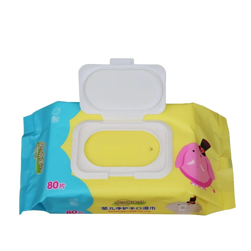 acohol free hand & mouth skin care scented wet baby wipes 80 pcs