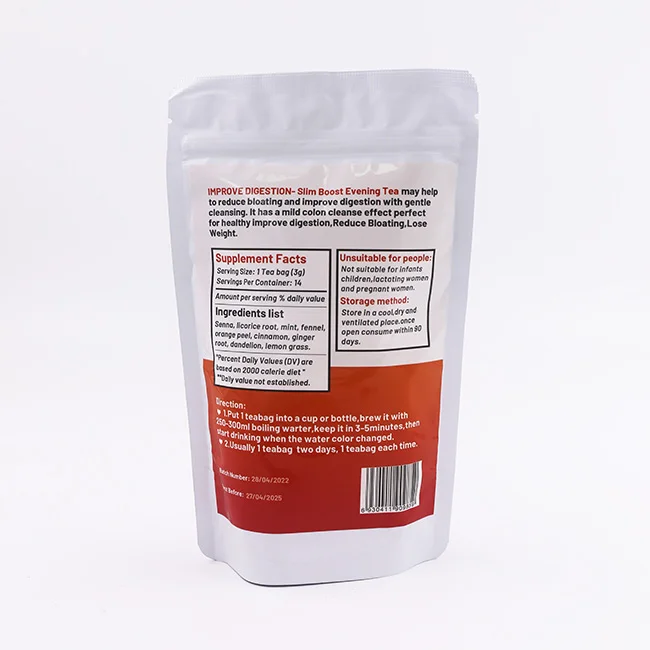 Custom keto weight-loss tea bag Best fast slim Private Label Flat Belly organic herbal Detox keto Tea slim-ming