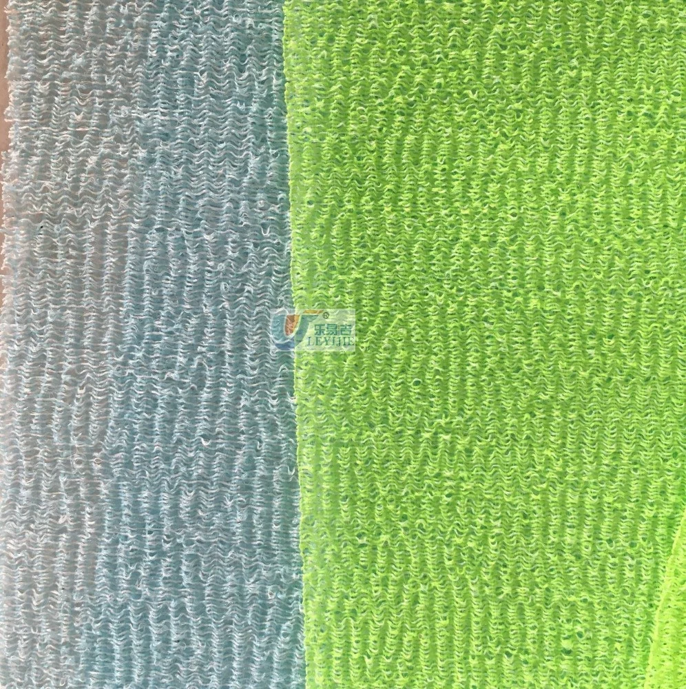 40% Polyester mix 60% Nylon Bath Towel Fabric For Japanese Beauty Skin Care Wash Cloth Towels