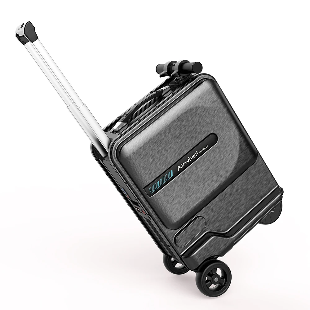 Airwheel SE3miniT 20 inch carry on smart riding luggage with three wheels luggage scooters for kids ride on luggage suitcase