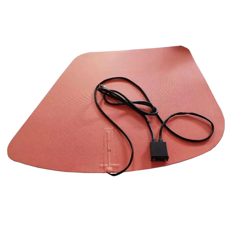 Specific Heat Silicone Pad Silicone Rubber Heater For Surface Heating