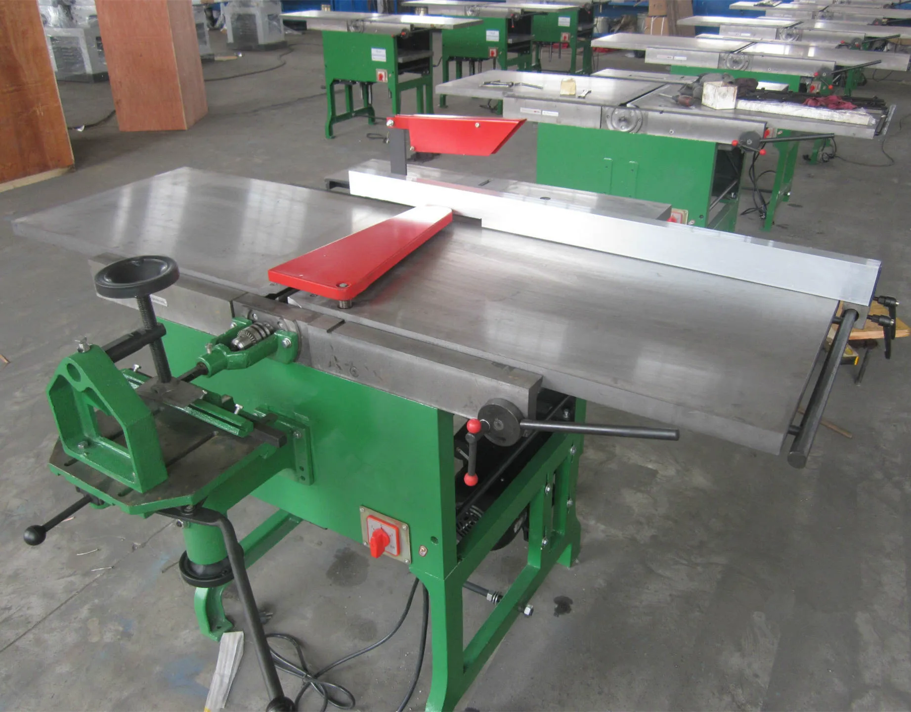 500 мм 19,6 дюймов Деревообработка carpentary комбинированный 5 функциональная многократного использования пила фуговальный станок долбежный станок Инструменты