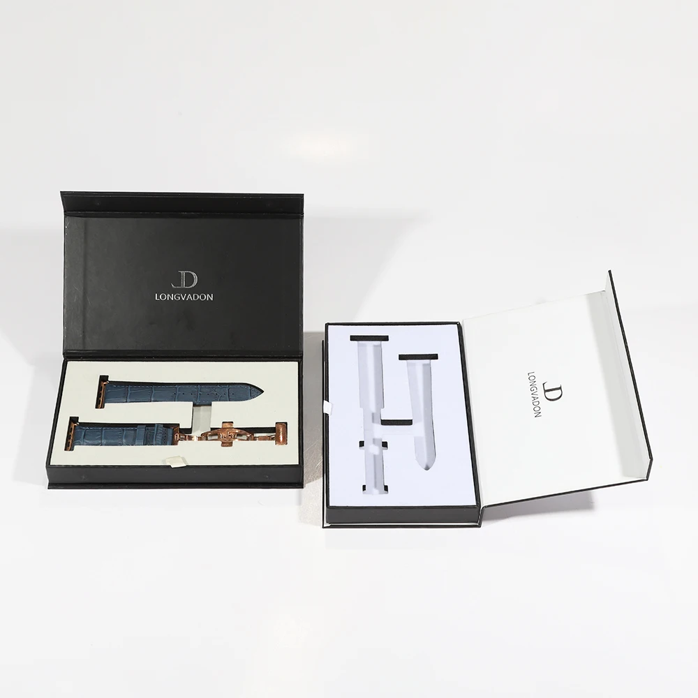 OEM custom luxury printing cardboard packaging watch case box factory from China