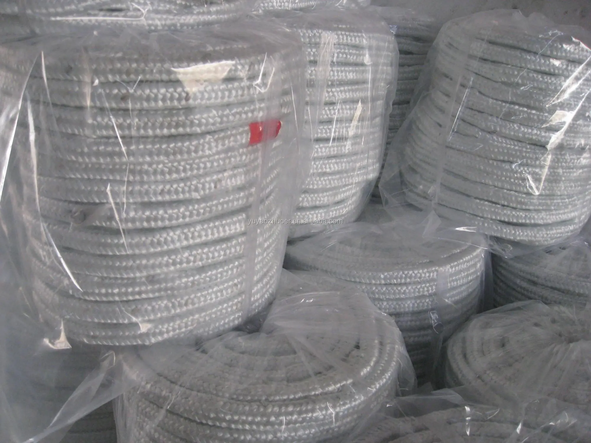 AWAKE 1 inch x 10 ft or Custom Size Long Round Fiberglass Rope Seal Wood Stove Door Gasket