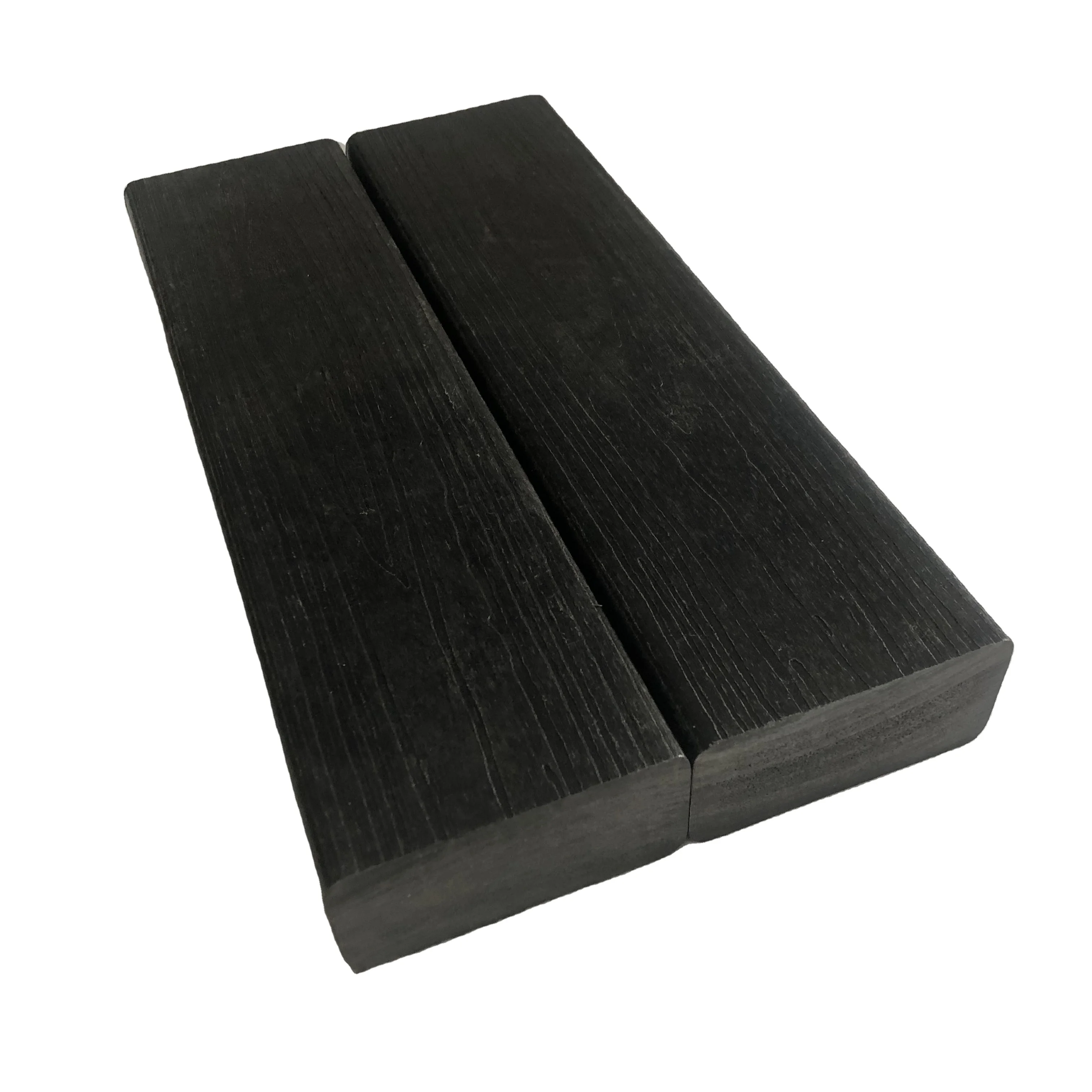 Black Color 76X38MM Outdoor Furniture Eco Friendly Waterproof Recycled Plastic Lumber