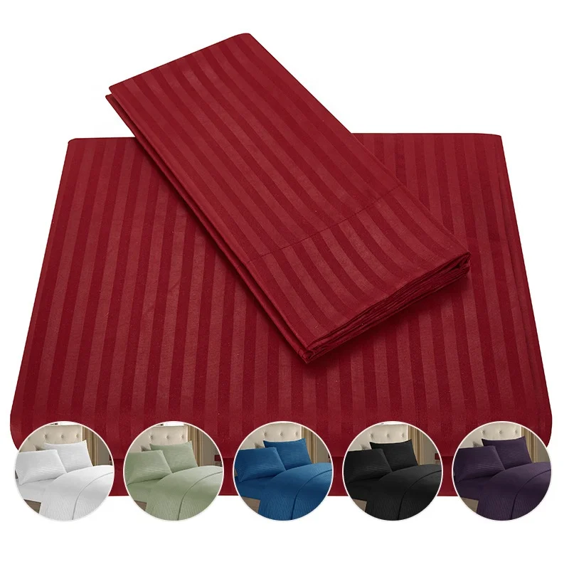 Wholesale 4pcs Satin Sheets Set Luxury Silky Satin Bedding Set With Deep Pocket, 1 Fitted Sheet + 1 Flat Sheet + 2 Pillowcases