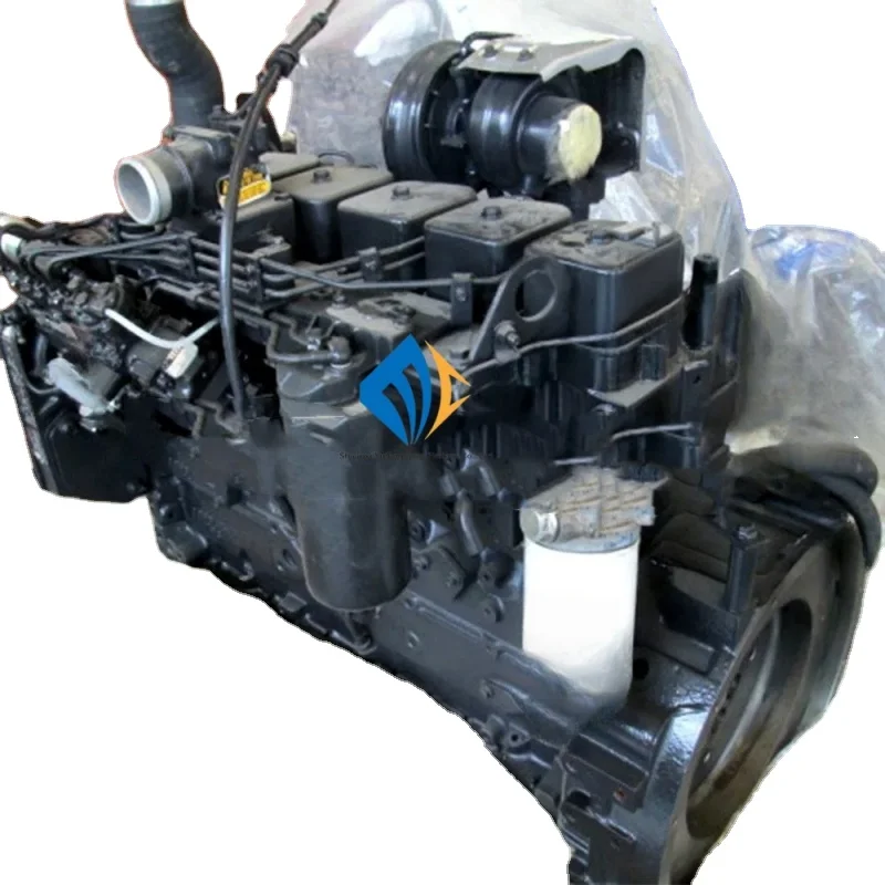 Cummins дизельный генератор cummins двигатель 300hp переменного тока для грузовика экскаватора komatsu запчасти
