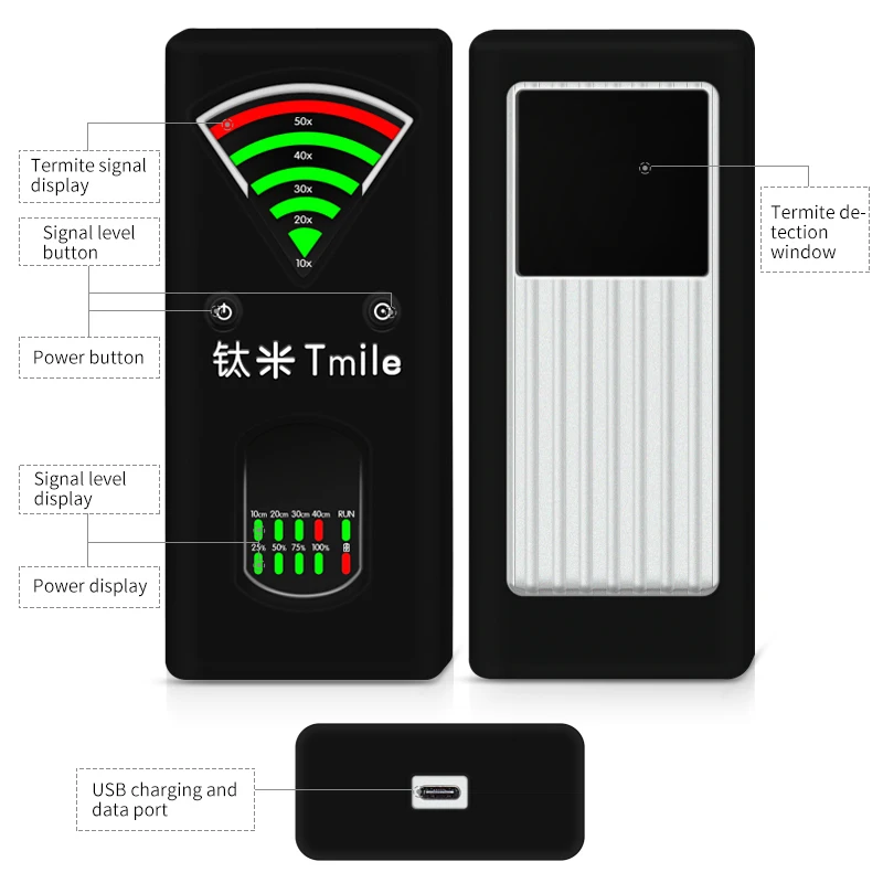 Termite  Treatment Measure Termite Location Eliminate Killing of Home Garden Woods Professional Termite Detector