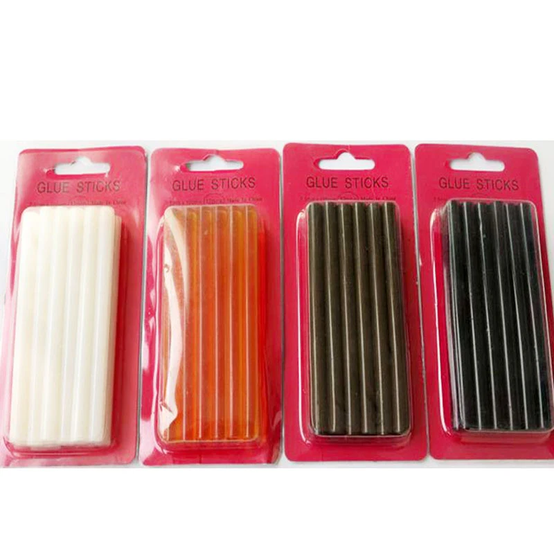 12pcs/lot Keratin Glue Sticks,fusion Glue, High Temperature Wig Special Hair Extension Glue Stick Hot Melt Glue Strip