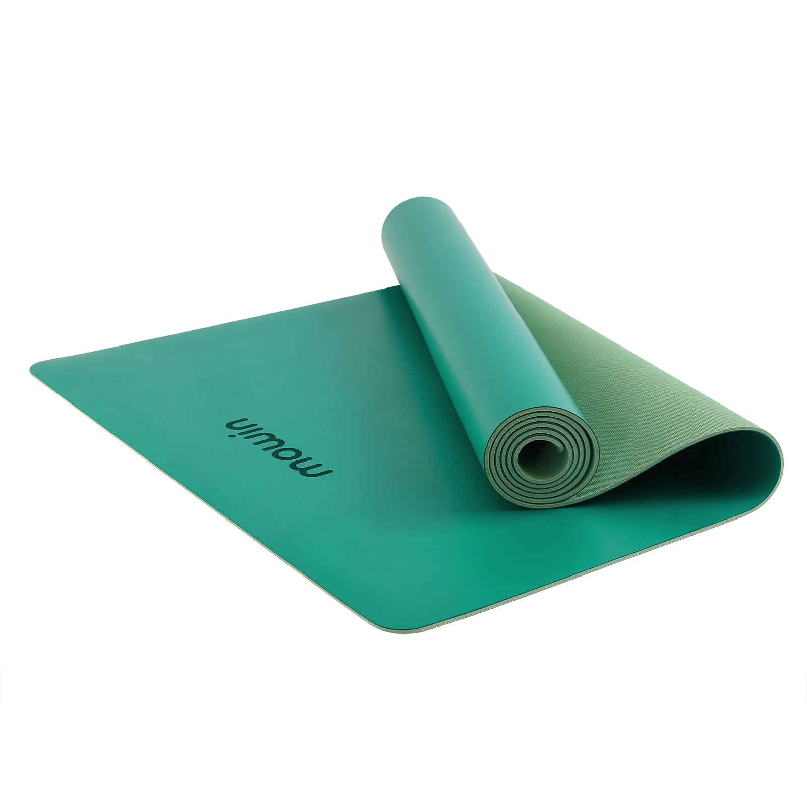 MOWIN custom pu and rubber color yogamat, fitness mat de yoga mate yogamat 5mm custom printed durable pu natural rubber yoga mat