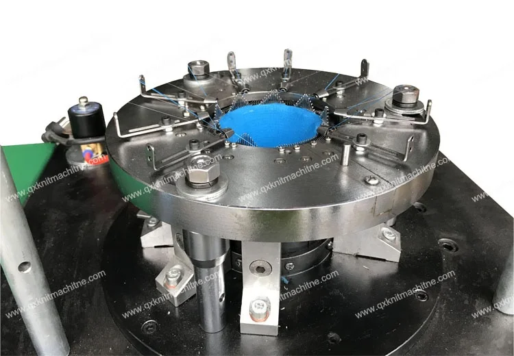 seamless hair donut elastic terry hair band polyester jacquard hairband cord spandex bun making knitting machine