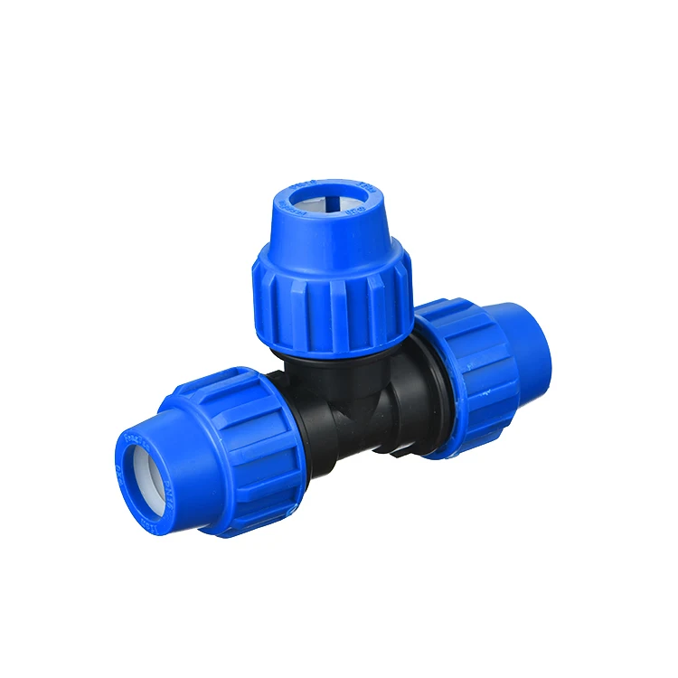 Agriculture Irrigation garden pp/pe compression fittings 20-110mm hdpe elbow 90 water pipe connector