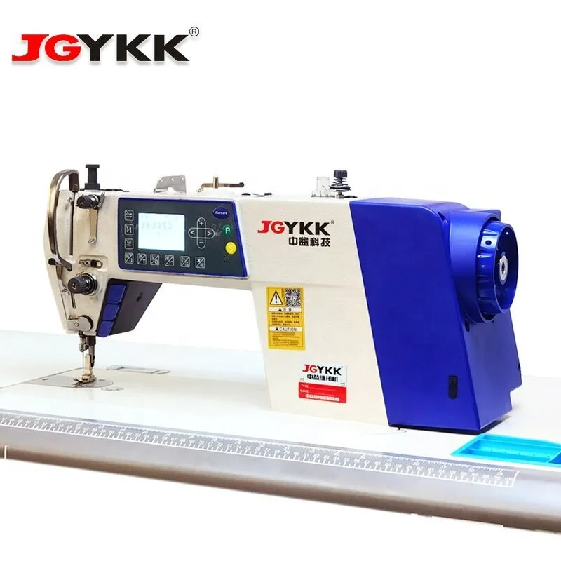 blue  step motor  locksttch sewing machine
