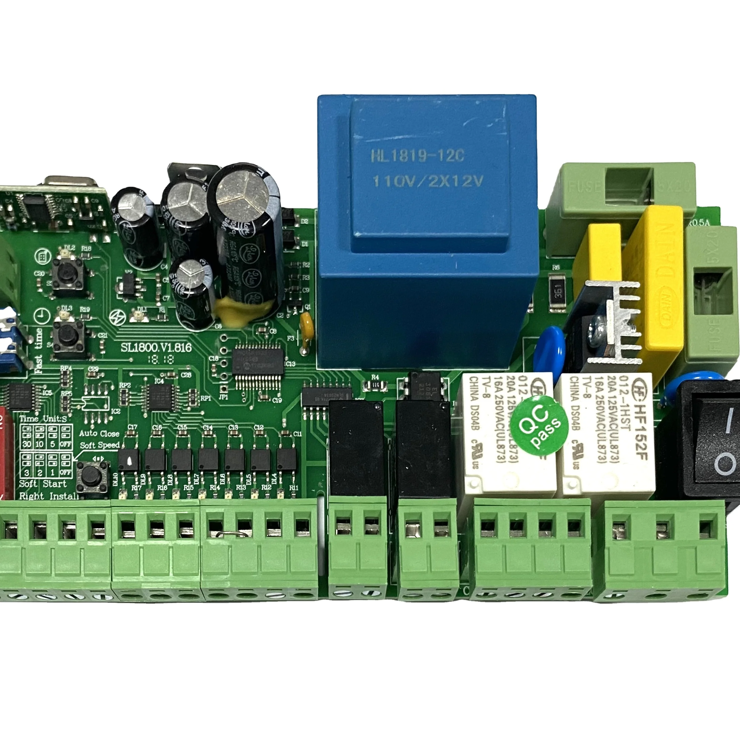 1HP Loading Capacity Sliding Gate Opener Control Board SL1894 with 300 Transmitters Stored