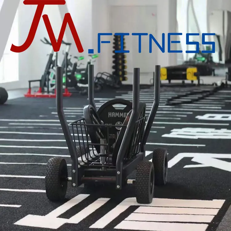Newest Torque Gym Equipment Tank Push Sled with Dual Magnetic Resistance