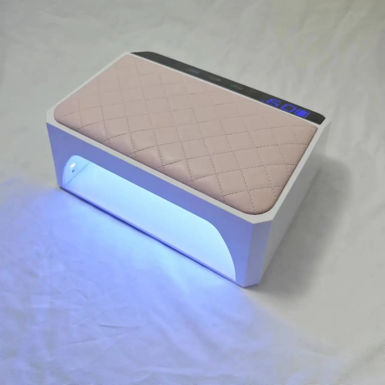 2024 New Professional 178W Rechargeable X40 UV led Nail Lamp Extra Large Space For Two Hands Cordless Nail Cushion Lamp