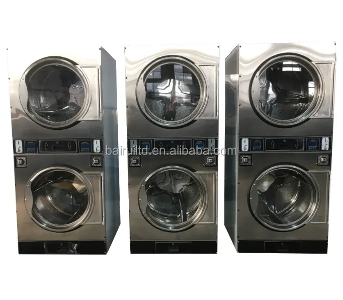 Dexter design coin washer & dryer for laundry shop purpose