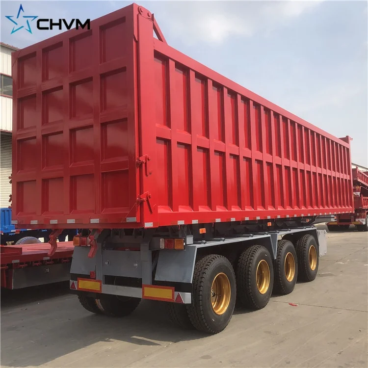 Semi Trailer Box Cargo Truck Trailer For Export Sale Low Price Van Container