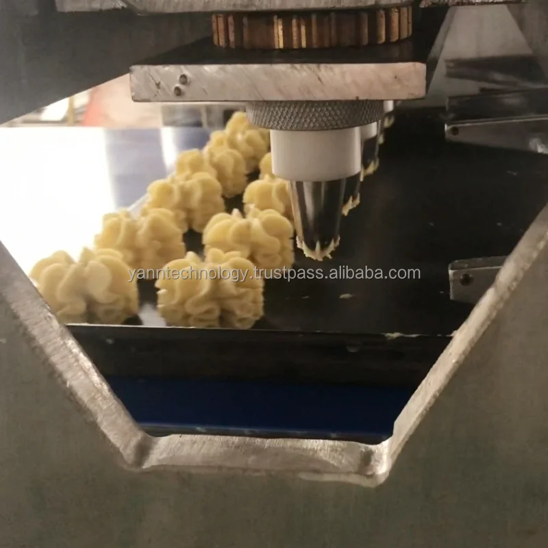 Industrial Cookie Making Small Store Biscuit Cookie Maker Machine with PLC Control System Automatic Biscuit Forming Machinery