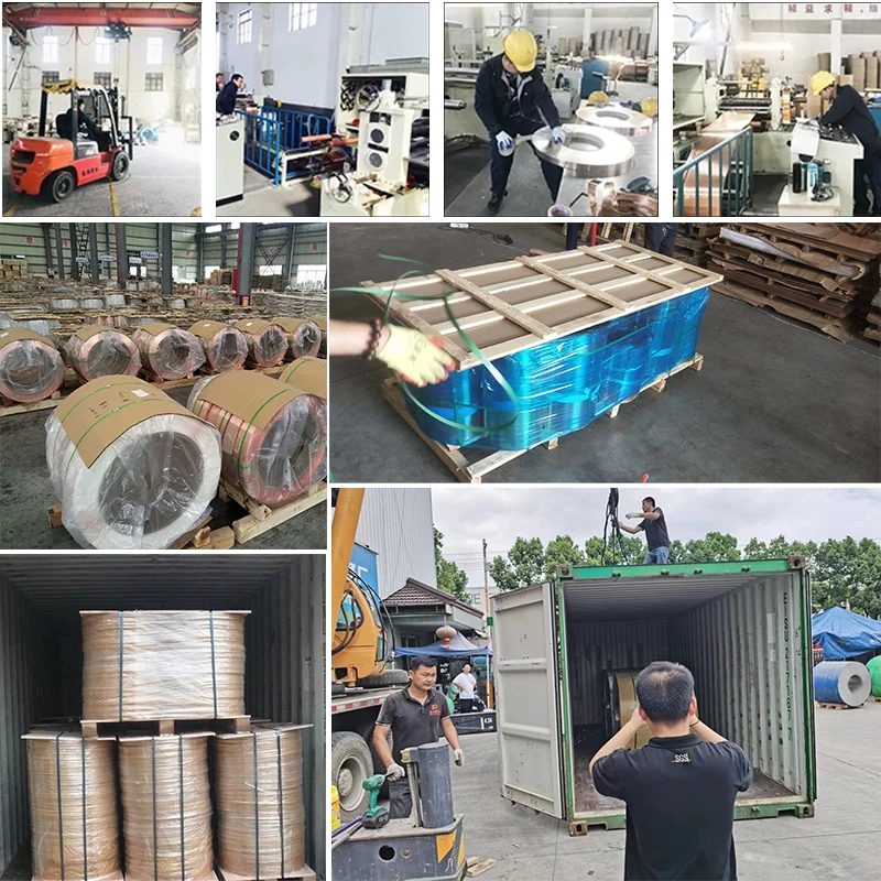 High Precision 0.5mm 0.8mm 1mm 3mm 4mm C1100 Red Pure Copper coil in Stock China factory for sale