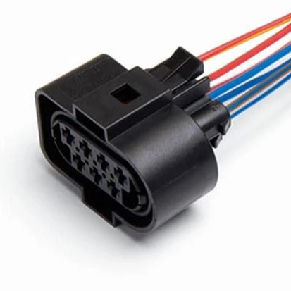 Wring Harness HX435 Connector 60411411 7-pin to the block headlight for the car Lada (VAZ) 1117,1118,1119, with wires