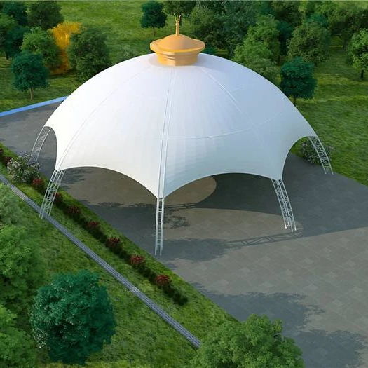 High Tensile Fabric Architectural Membrane Umbrella for Garden