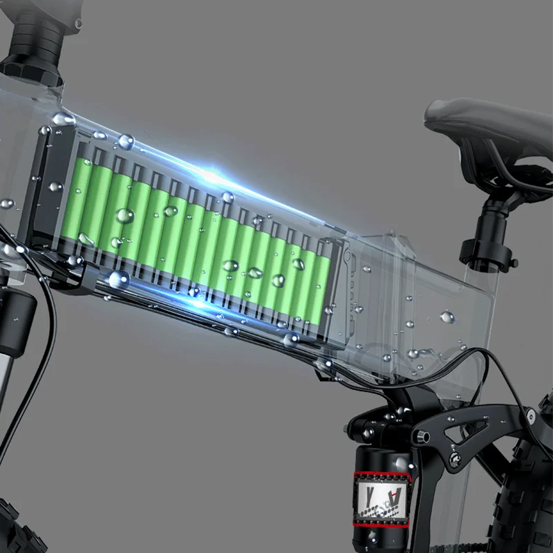 Mid Drive Electric Bike/fat Tire Electric Bike/250w Electric Bicycle Foldable Electric Mountain Bike China Lithium Battery Ce