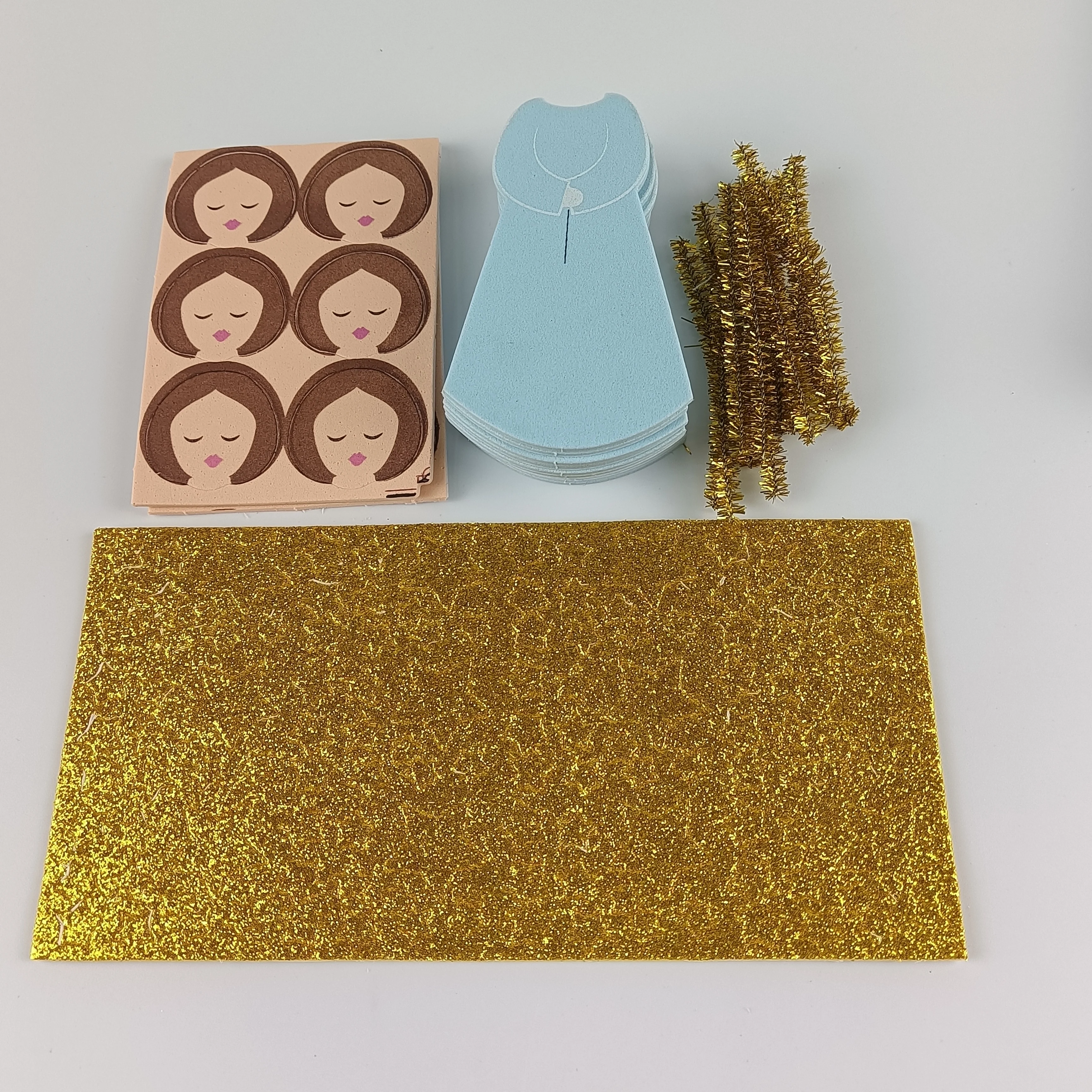 
christmas foam angel hand Kit Make you own Foam Kit 