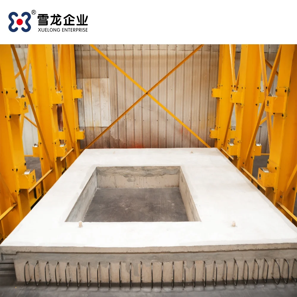 
High efficient precast concrete Wall panel making machine/concrete sandwich wall board forming production line 