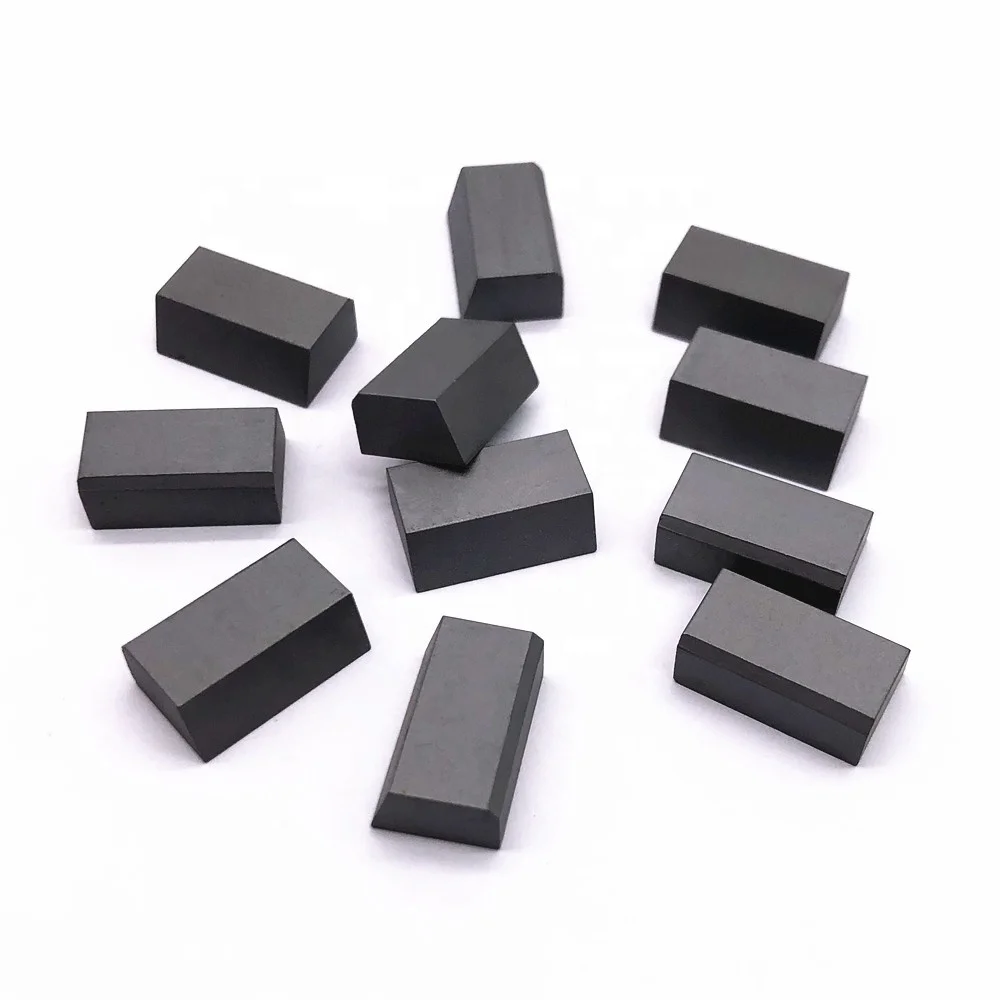 Tungsten carbide cutting insert brazed insert with various grade and type available